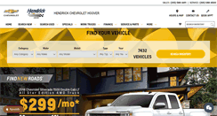 Desktop Screenshot of hendrickchevroletbirmingham.com